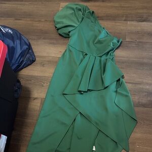 Elegant Green Women's Dress